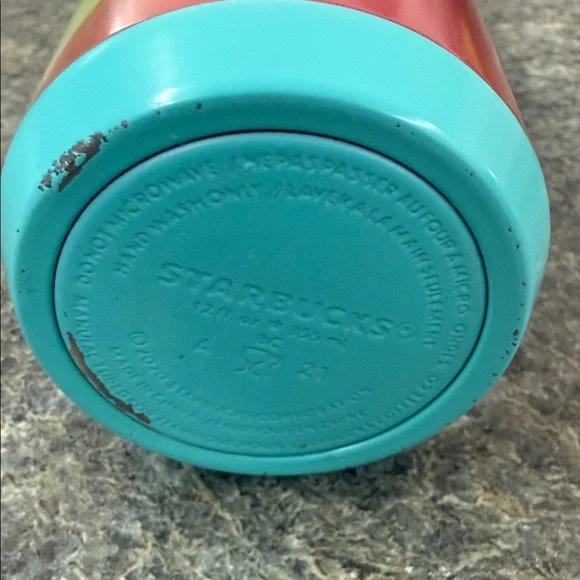 Starbucks Summer 2021 Rainbow Swirl Stainless Steel Tumbler 12 oz - Picture 6 of 11